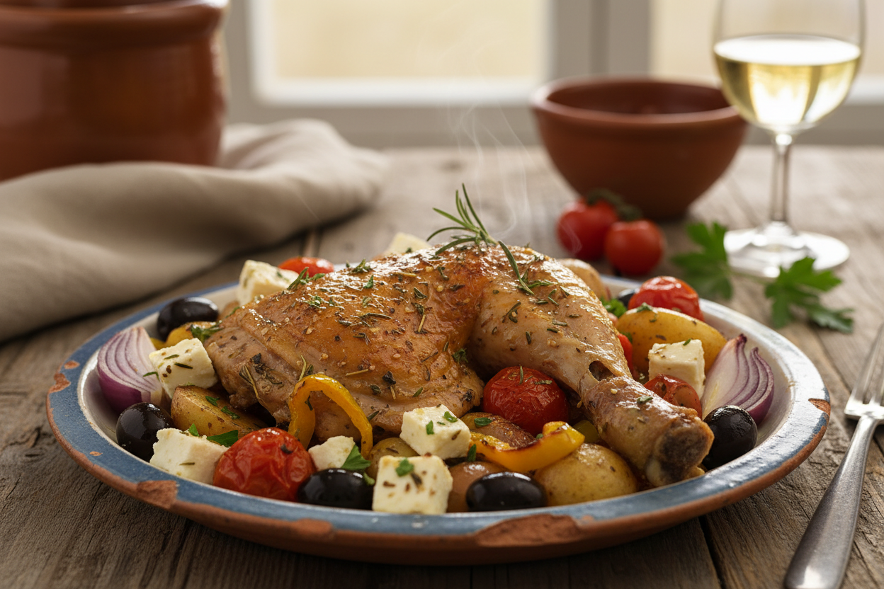 3 course Cooking class - Chicken Kleftiko