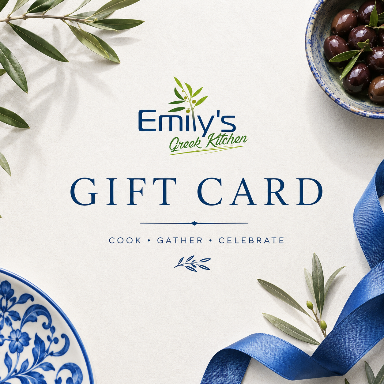 Emily's Greek Kitchen Gift Card